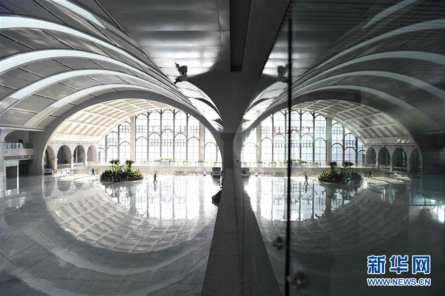 “八纵八横”最北“一横”枢纽高铁站——牡丹江新站竣工