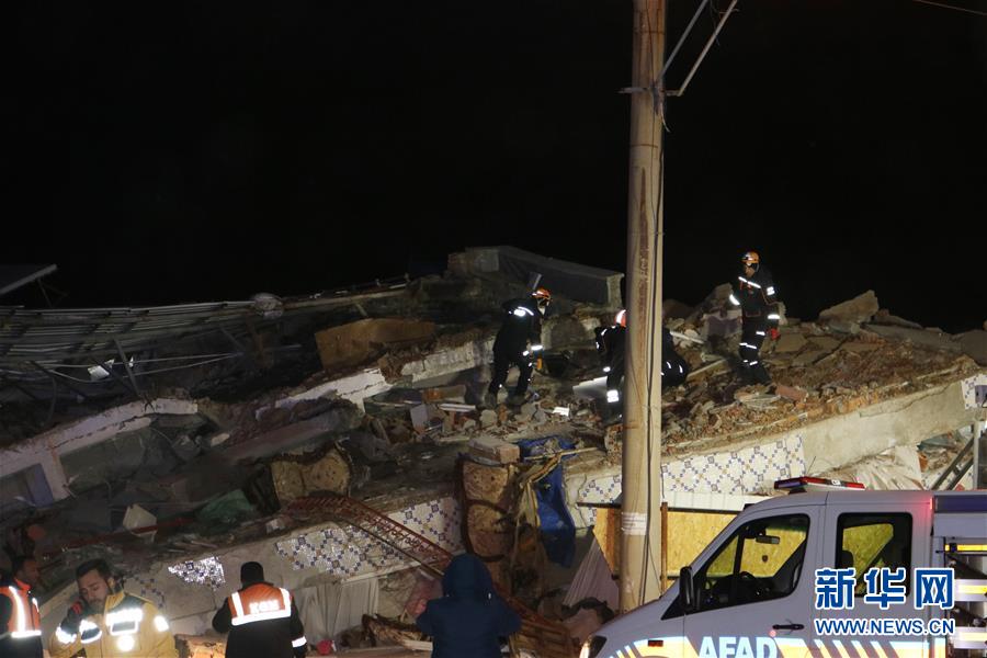 土耳其东部发生6.5级地震至少6人死亡