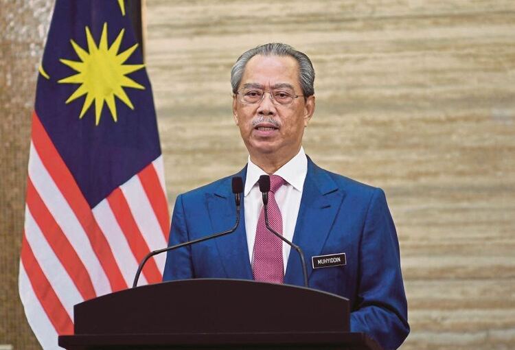 因与1名确诊新冠肺炎部长开会 马来西亚总理穆希丁将居家隔离14天