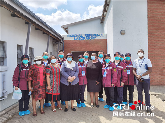 中国政府赴莱索托抗疫医疗专家组圆满完成在莱任务_fororder_2.JPG