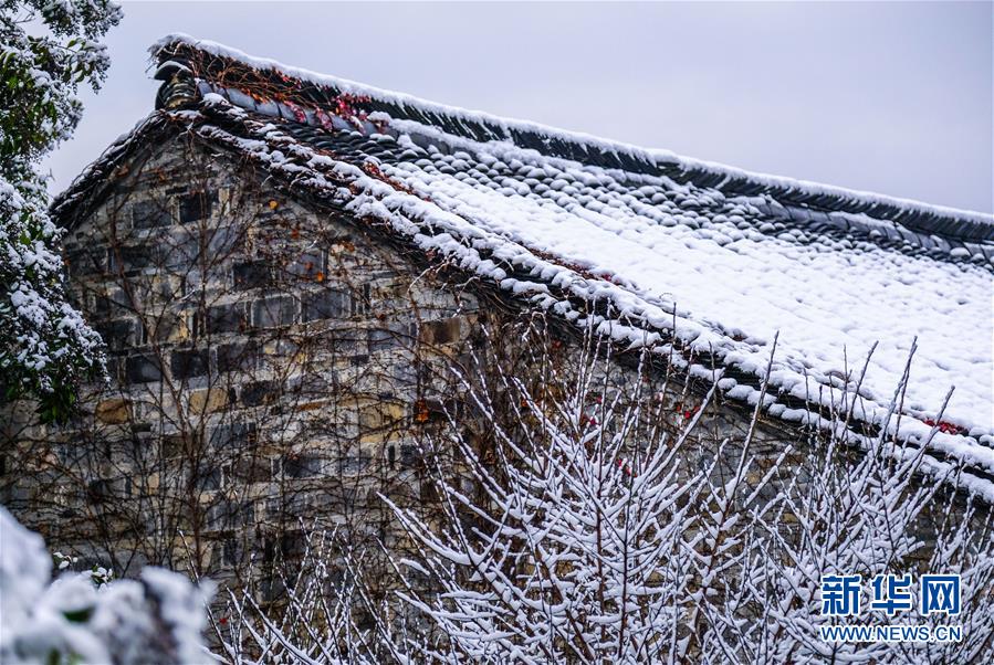 浙江桐乡:千年古镇变身“江南雪乡” 浙江桐乡:千年古镇变身“江南雪乡”