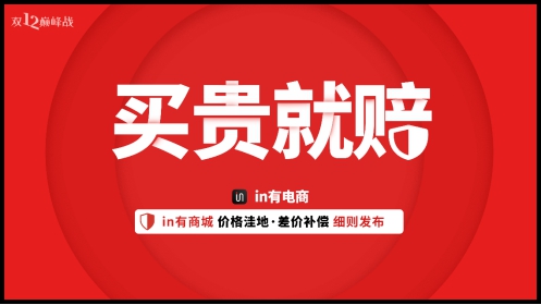 in有电商双12节前发布全新品牌Slogan：玩有赚·买省半