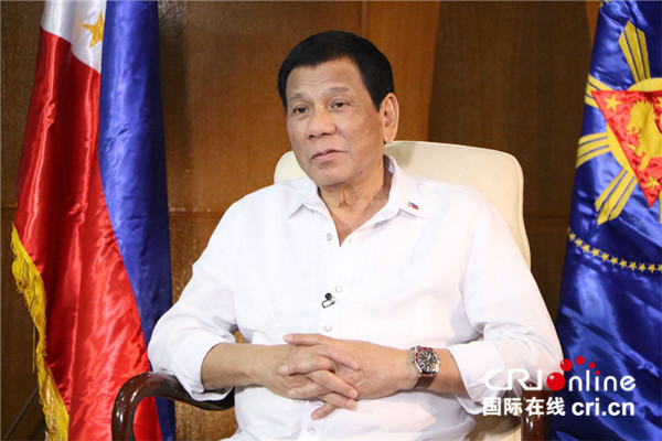 菲律宾总统杜特尔特:习主席来访足以让我们骄