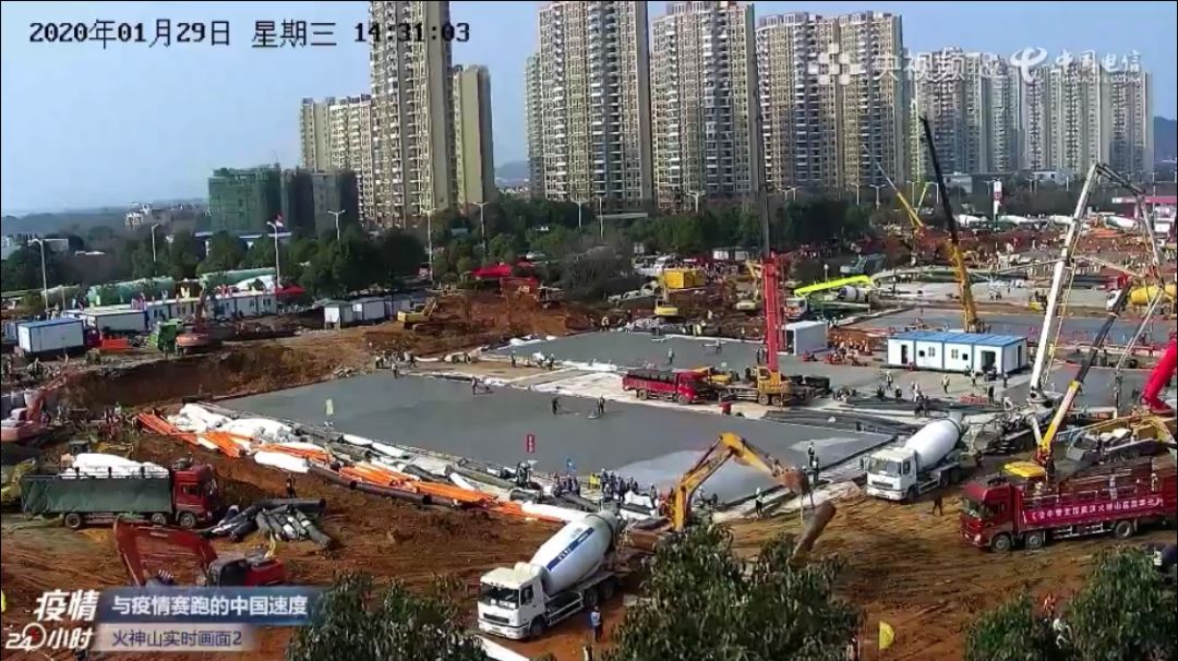 看!火神山、雷神山的“中国速度”!