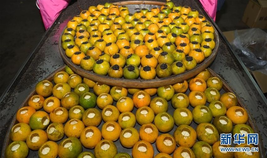 Kulit Jeruk yang Terkenal di Xinhui, Propinsi Guangdong, Tiongkok Selatan_fororder_a4