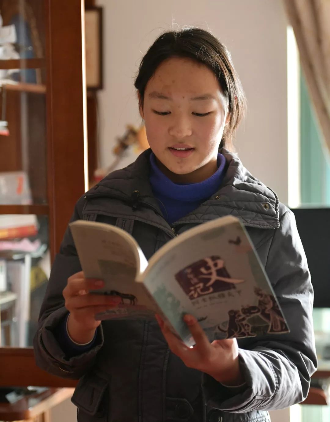 #新华网#14岁女孩写给医生父亲的一封家书：“没有一个冬天不可逾