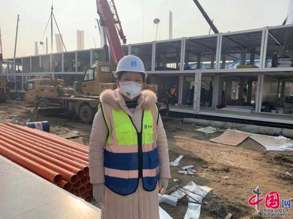 「中国网」【新春走基层】工地“铁娘子”，鏖战火神山