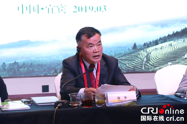 图片默认标题_fororder_宜宾市人民政府副市长张平介绍年会筹备等情况--(摄影-高学兵）