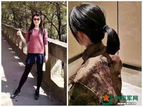 #解放军报#战“疫”前线，剪短飘飘秀发的她们依旧很美