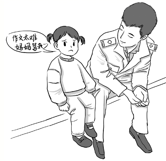 作业没完成被妈妈扔路边 杭州7岁女孩哭诉作文太难了