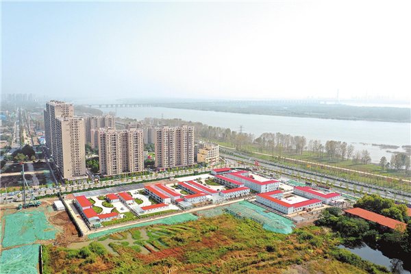 武汉长江新区起步区基础设施开始建设