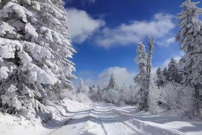 吉林安图老岭雪乡起欢声