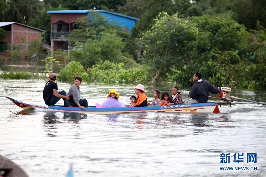 柬埔寨洪灾已致34人丧生