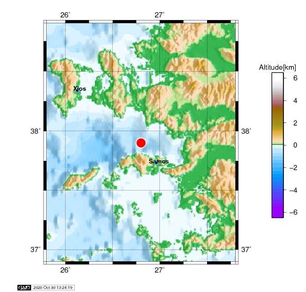 爱琴海海域6.9级强震 已致两国20余人遇难 幸存者：地面像地毯一样在脚下翻转
