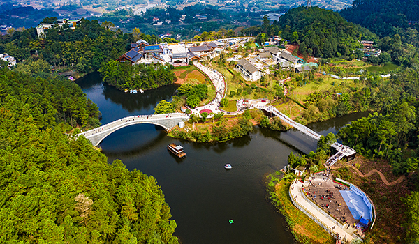 美丽的尖山风景区 摄影 廖志全