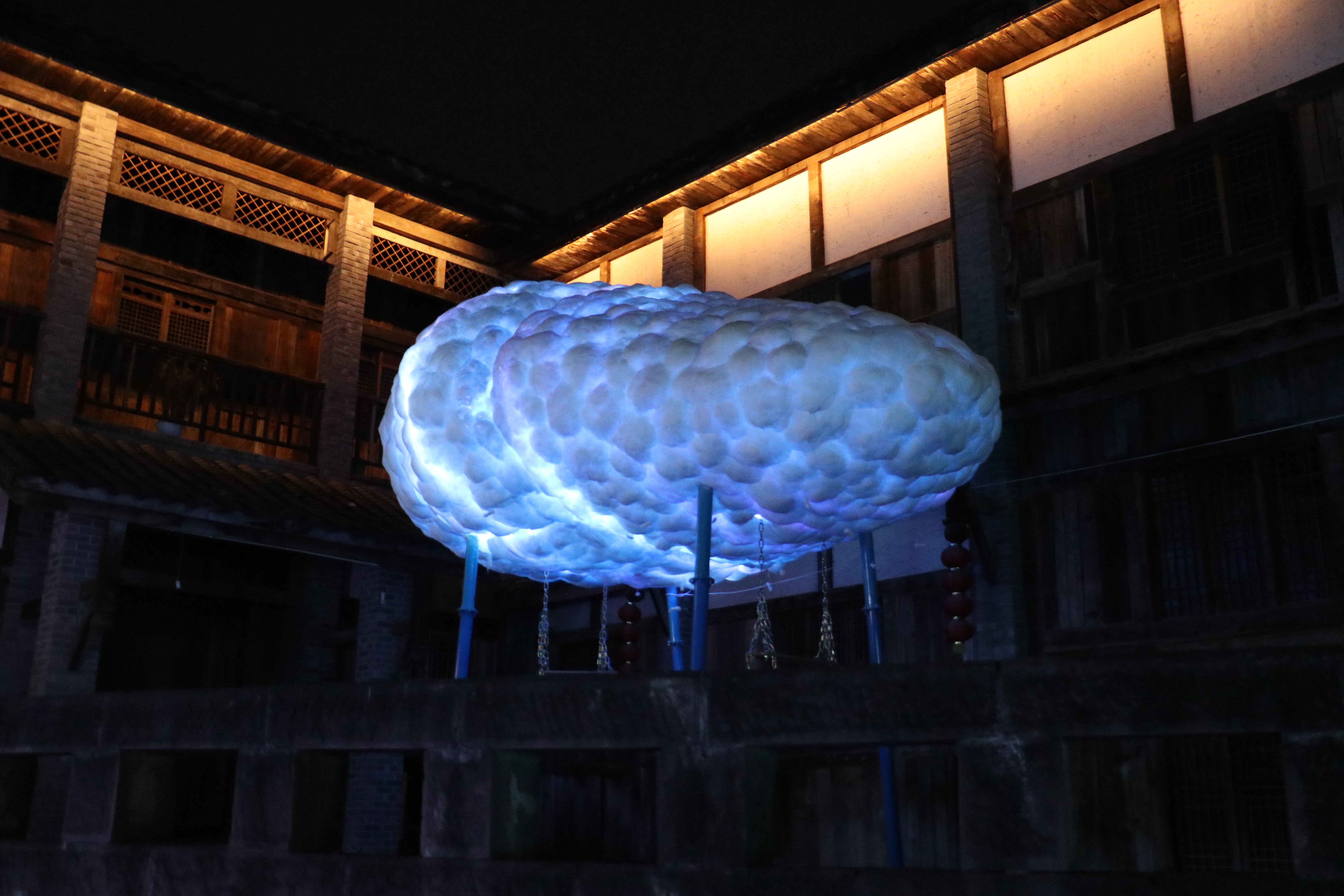 “点亮长江 闪耀山城” 重庆2020第一届义渡灯会亮灯