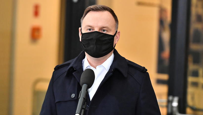 波兰总统杜达新冠病毒检测呈阳性 目前身体状况良好