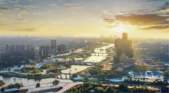北京城市副中心大运河沿线景观风貌设计三种方案出炉