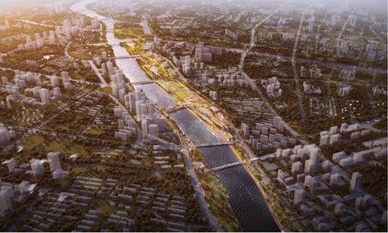 北京城市副中心大运河沿线景观风貌设计三种方案出炉