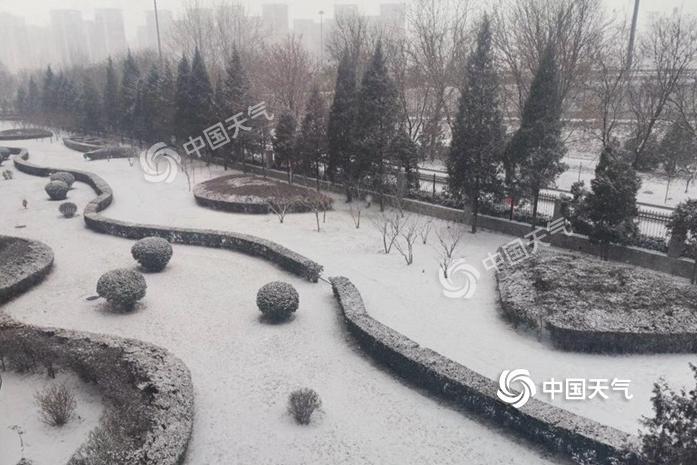 「中新网」鼠年第二场雪“上线” 看看你家雪花啥时候到货？