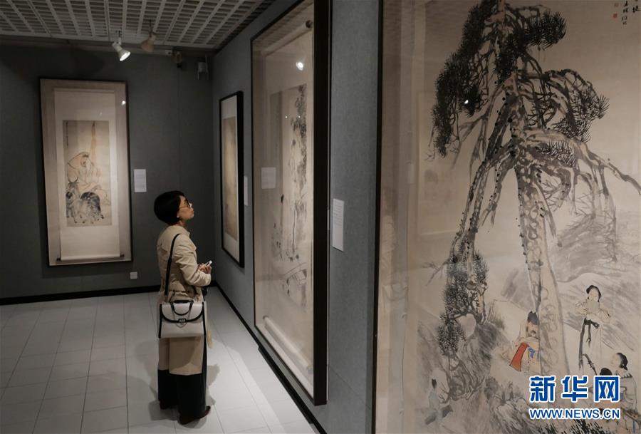 中国美术馆藏任伯年人物画特展在港开幕