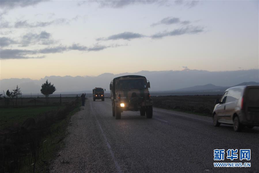 土耳其加强在土叙边境军事部署
