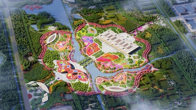 第十届中国花博会园区建设已进入冲刺阶段