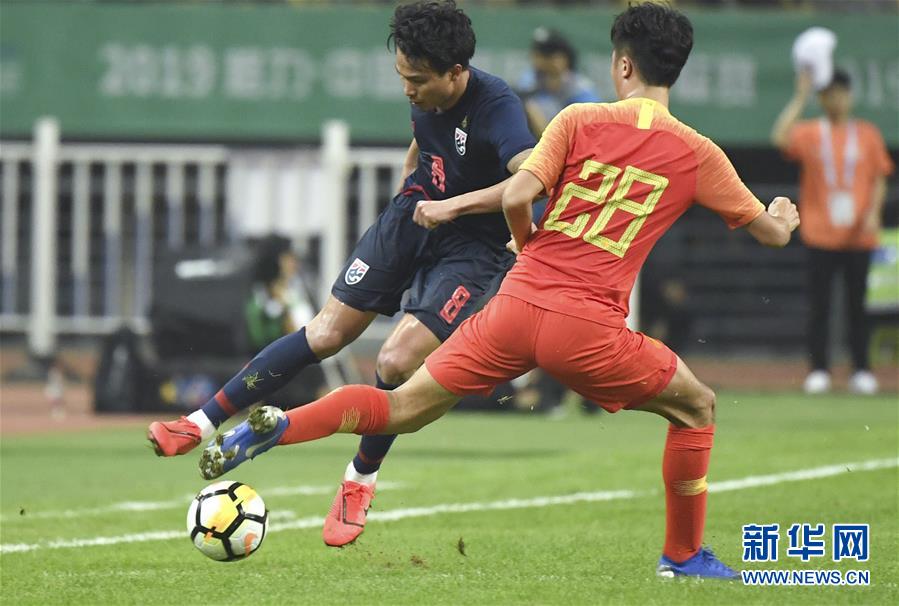 中国杯：中国队不敌泰国队
