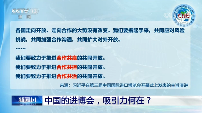 新闻1+1丨中国的进博会，吸引力何在？