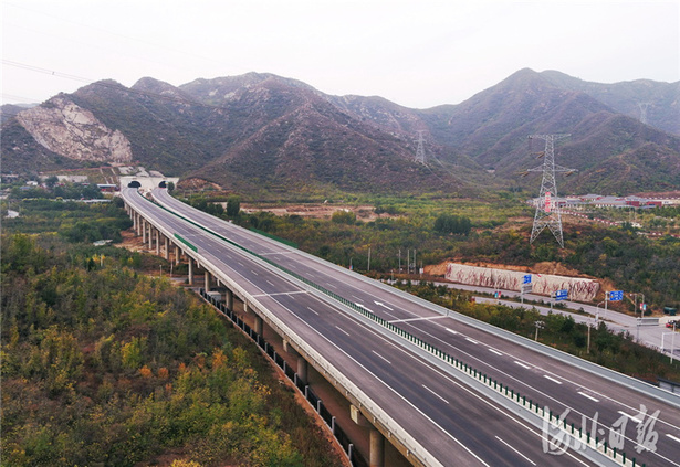 河北石家庄市南绕城高速公路即将开通