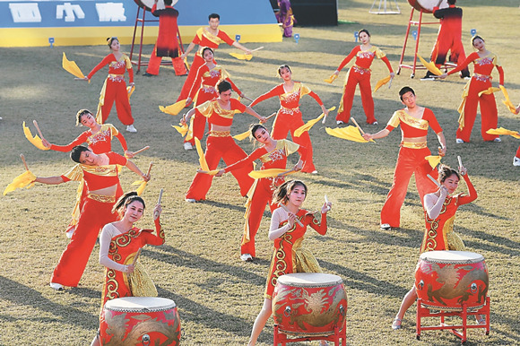 南京第二十二届运动会开幕 展现全民运动新风采