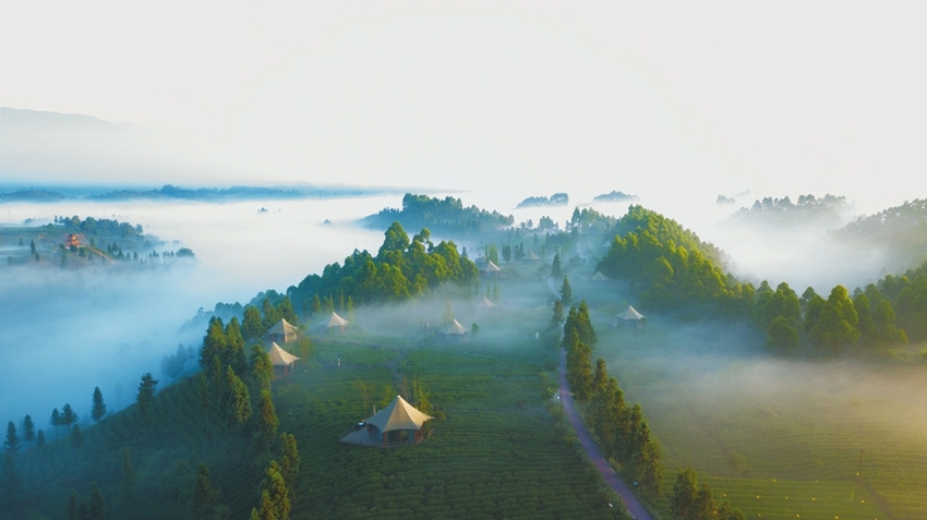 （焦点图，导航成都，移动端轮播图）从西岭雪山到蒙顶山 成雅铁路串起“黄金旅游线”