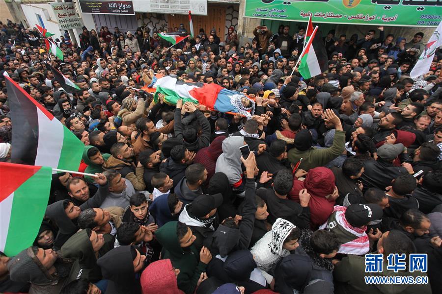 「新华网」巴以冲突造成一名巴勒斯坦人死亡