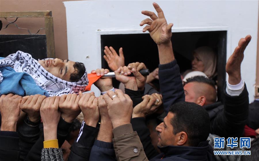 「新华网」巴以冲突造成一名巴勒斯坦人死亡