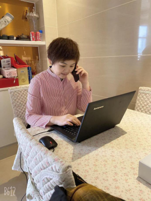 【保险-文字列表】中国人寿商丘分公司沙敏：休假不休工 服务不掉线