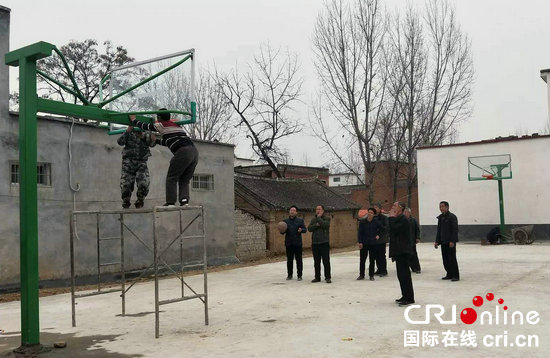 【河南供稿】南阳市内乡县王店镇“无人区”建成大广场