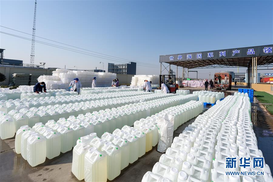 「新华网」河北：加紧生产防疫物资