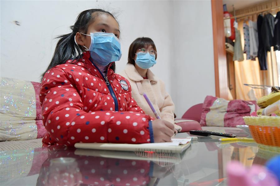 #新华网#江西：线上教学 停课不停学