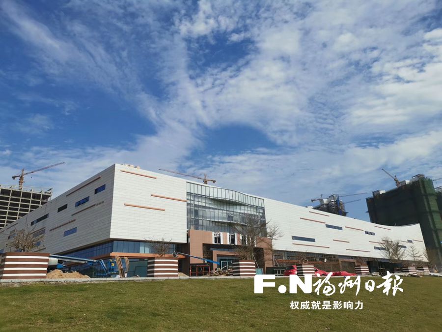 【焦点图】【福州】【移动版】【Chinanews带图】福州数字中国会展中心通过竣工验收