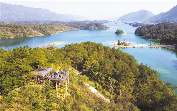 黄石仙岛湖游客增幅超300%