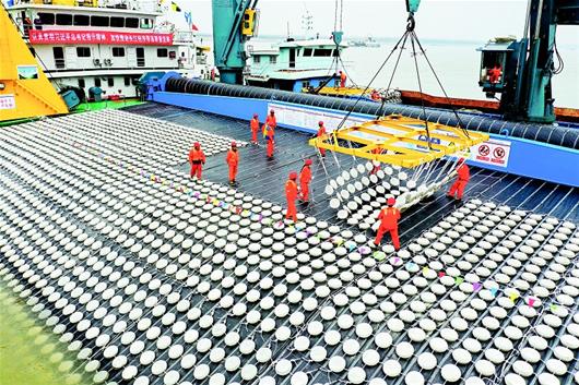 长江386公里“水上高速”开工 万吨级船舶将不再受限于长江枯水季