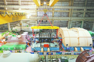 【财经列表】【福州】【移动版】福清核电5号机组汽轮机本体安装基本完成