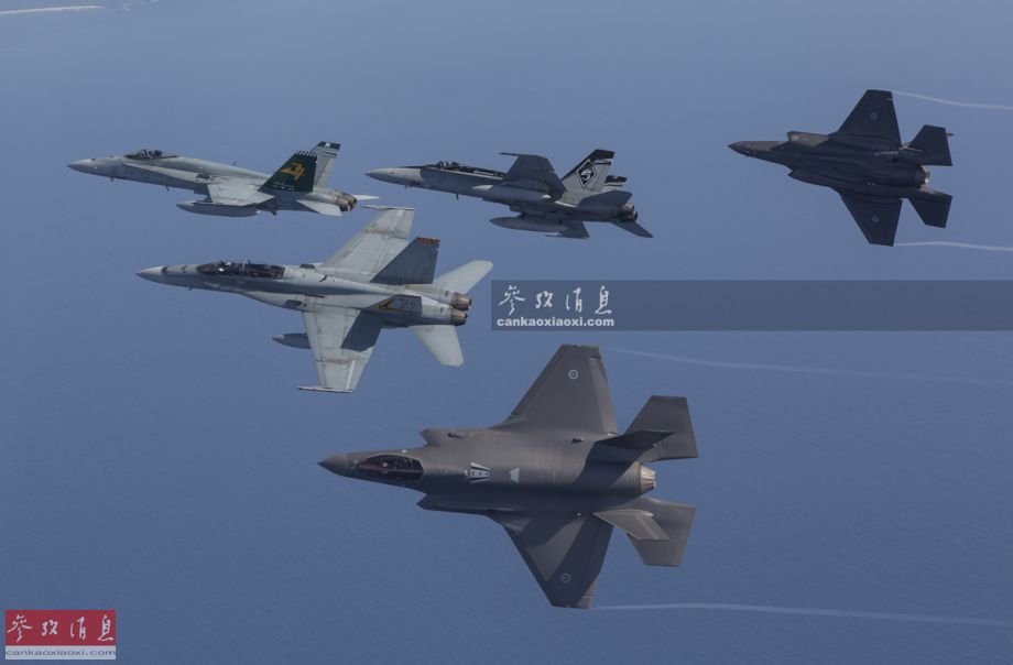 隐身战机围堵中国！澳空军接收首批F-35