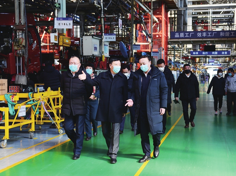 加强服务 精准施策 科学防控 有力有序 长春汽开区扎实推进企业复工复产