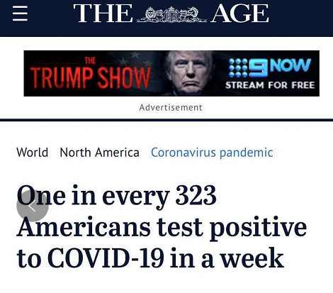 北美观察丨七天增加100万,美国新冠疫情传播速度前所未有