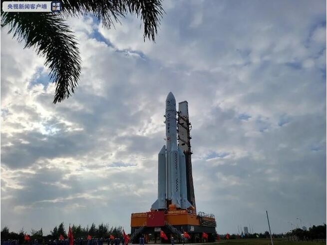 月探査機「嫦娥5号」を搭載する運搬ロケット「長征5号遥5」の打上げを今月下旬実施