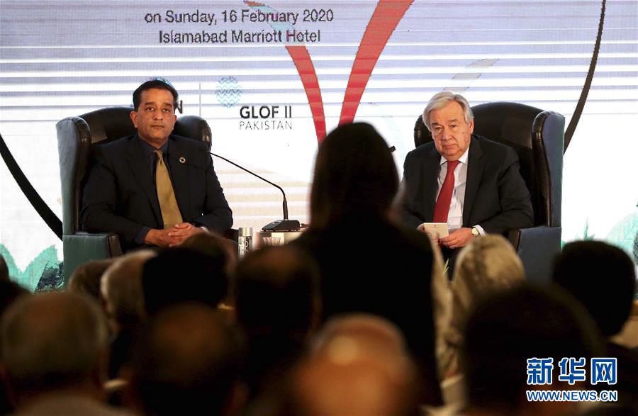 新华网@古特雷斯呼吁世界各国努力应对气候变化