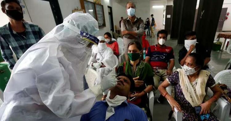 印度新冠肺炎确诊病例累计超895万例
