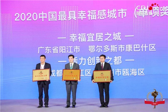 2020年内蒙古城市城_“2020中国最具幸福感城市”系列榜单出炉内蒙古康
