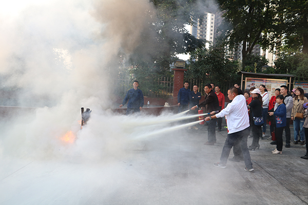宜宾市江安县消防救援大队开展对外开放活动